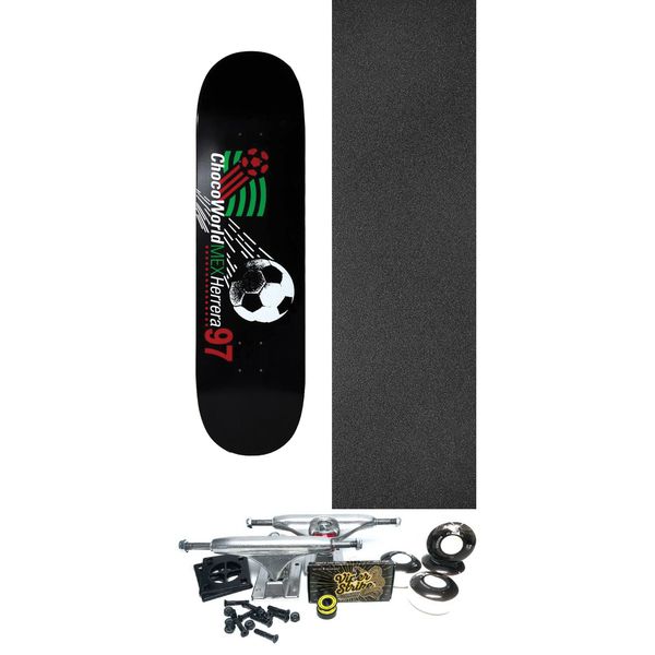 Chocolate Skateboards Erik Herrera Cup Skateboard Deck - 8.5" x 31.875" - Complete Skateboard Bundle